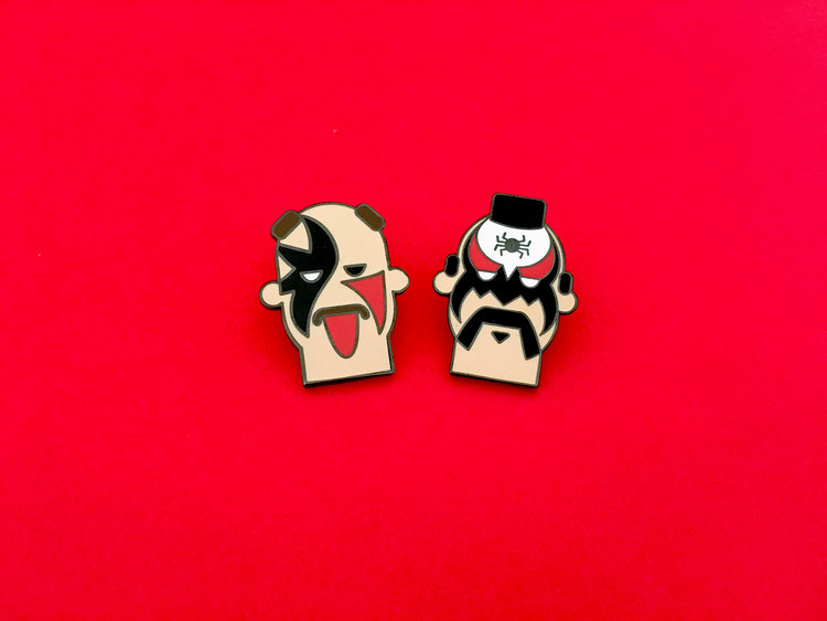 Legion of Doom pins