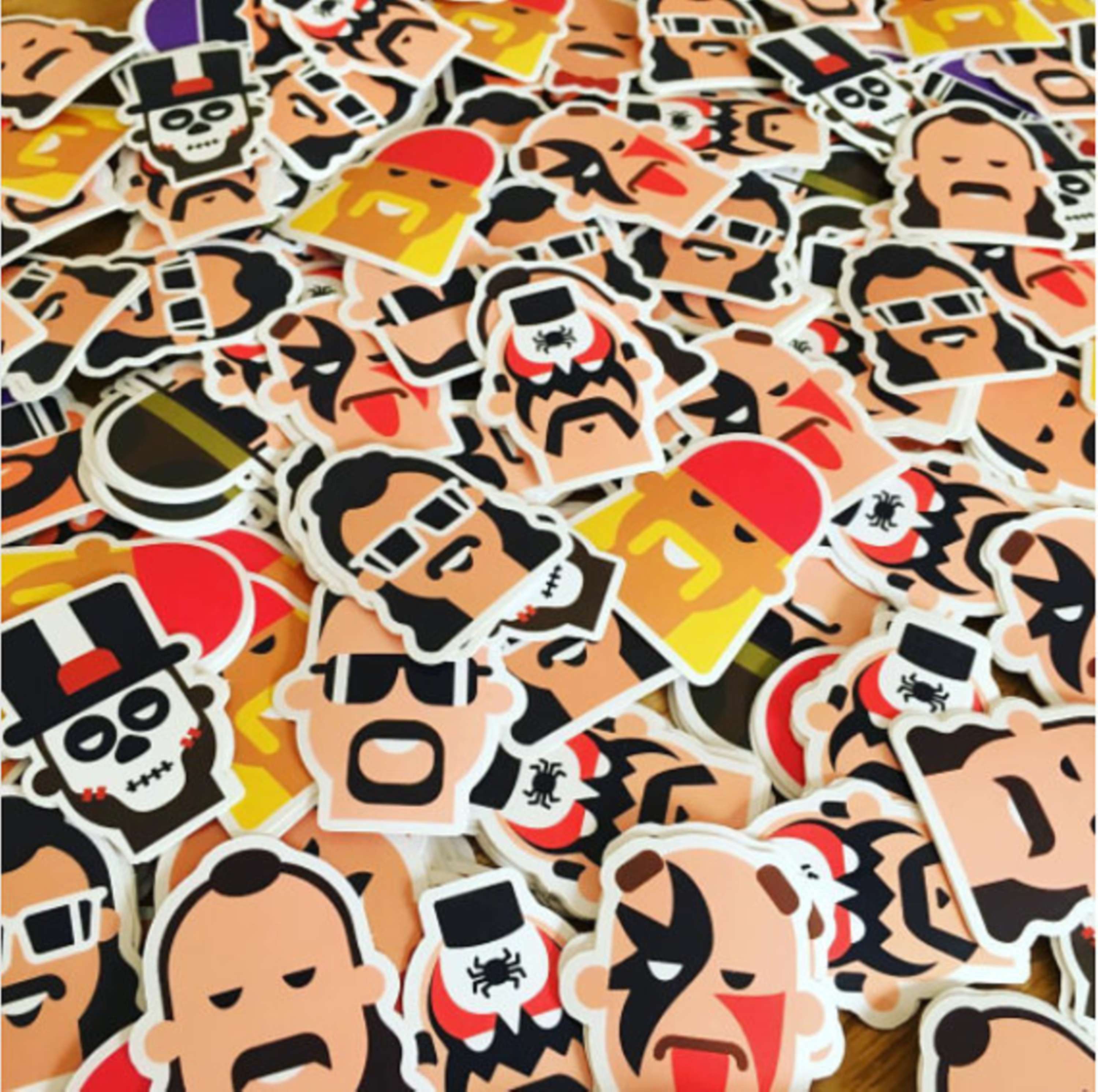 WWF stickers