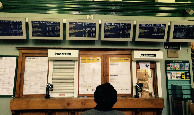 Departure boards