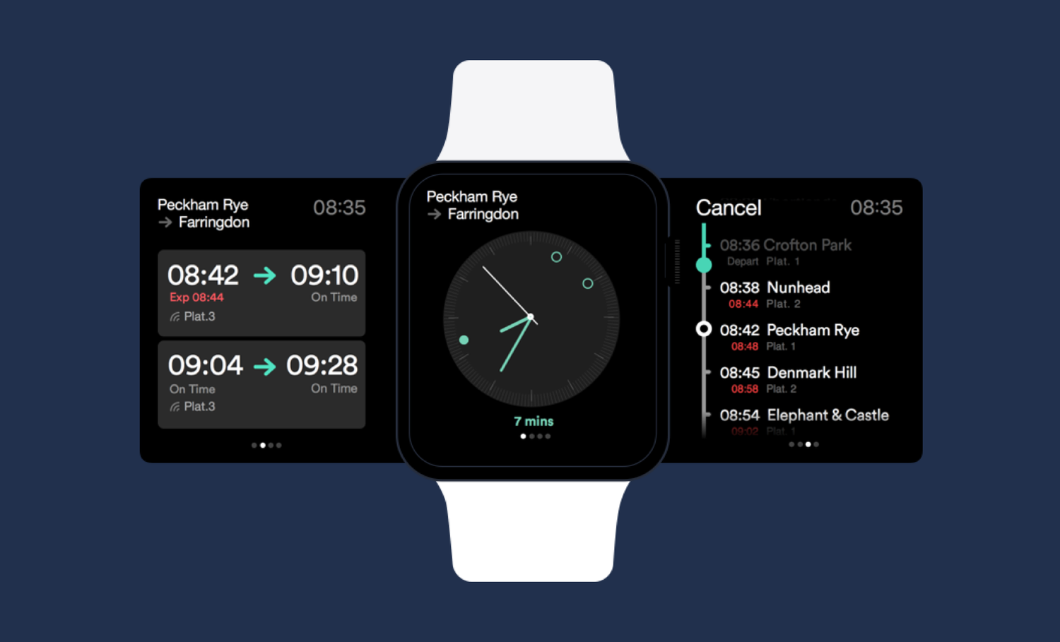 Trainline Apple watch